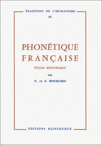 Phonétique française, étude historique