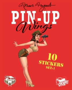 Pin-up wings : 10 stickers set. Vol. 1