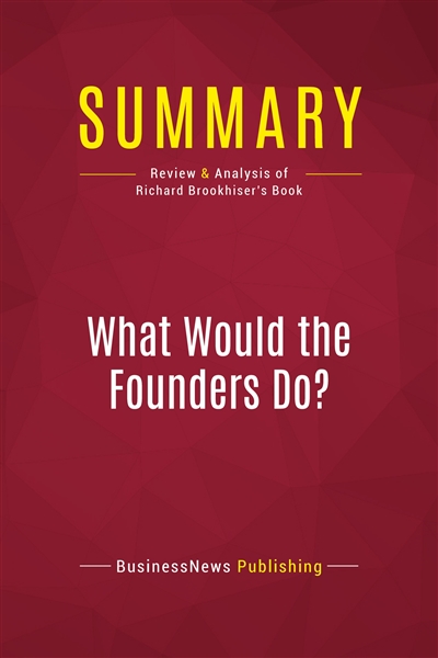 Summary : What Would the...