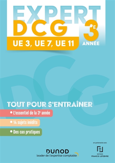 Expert DCG 3e année : UE 3,...