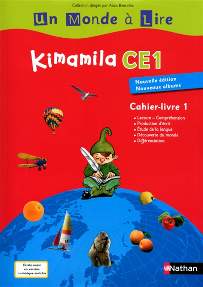 Kimamila CE1, cahier-livre. Vol. 1