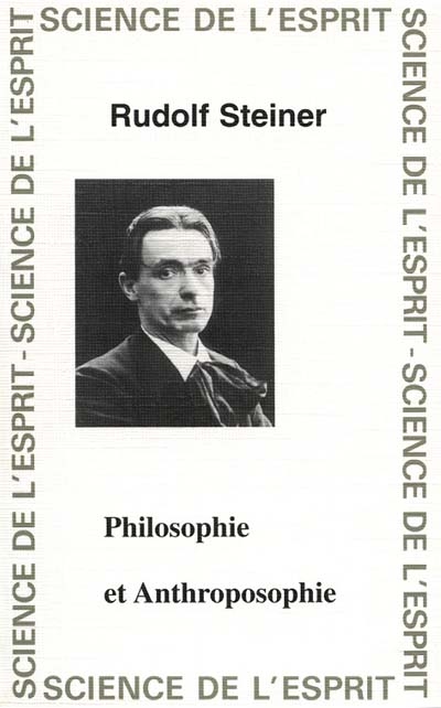 Philosophie et anthroposophie