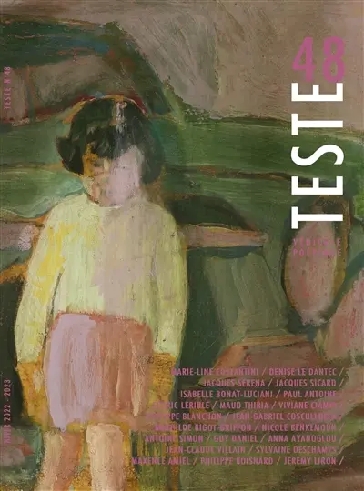 Teste : véhicule poétique, n° 48