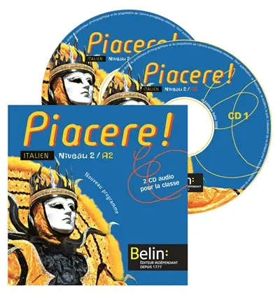Piacere, italien 3e : CD classe