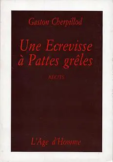 Une écrevisse à pattes grêles