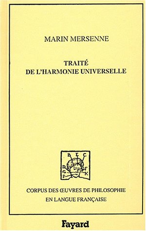 Traité de l'harmonie universelle, 1627