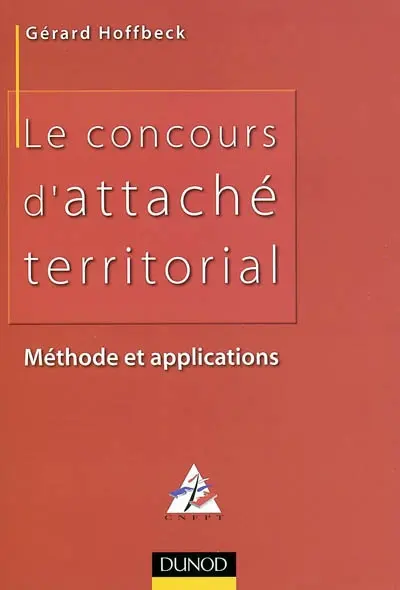 Le concours d'attaché territorial : méthode et applications