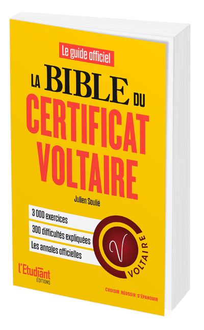 La bible du Certificat Voltaire : le guide officiel