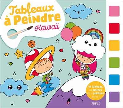 Kawaii : tableaux à peindre