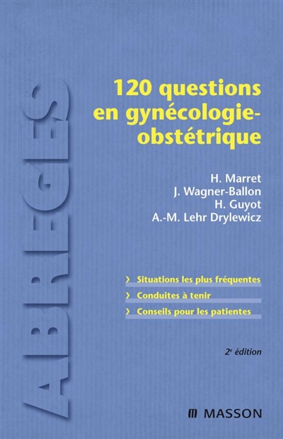 120 questions en gynécologie-obstétrique
