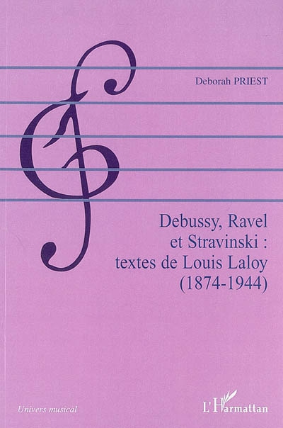 Debussy, Ravel et Stravinski : textes de Louis LaLoy (1874-1944)