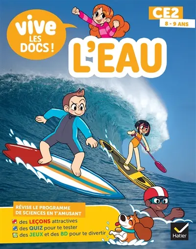 L'eau : CE2, 8-9 ans