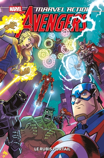 Marvel action Avengers. Le rubis portail