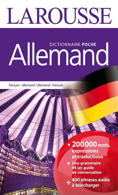 Allemand : dictionnaire de poche : français-allemand, allemand-français