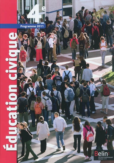 Education civique 4e : programme 2010