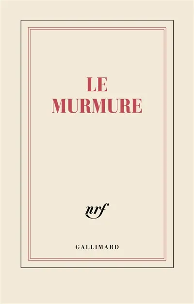 Le murmure : carnet ligné