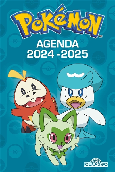 pokémon : agenda 2024-2025 : classique