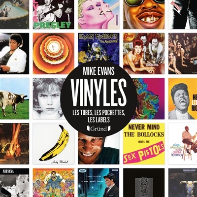 Vinyles : les tubes, les pochettes, les labels - Mike Evans - Librairie  Mollat Bordeaux
