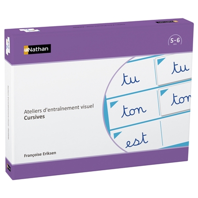 Entrainement visuel : cursives