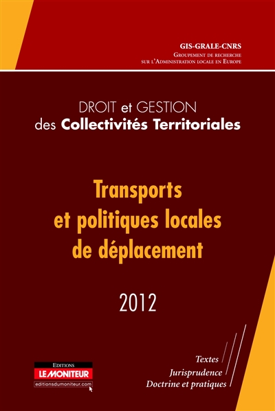 Transports et politiques locales de déplacement