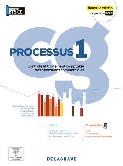 Contrôle et traitement comptable des opérations commerciales : processus 1, CG