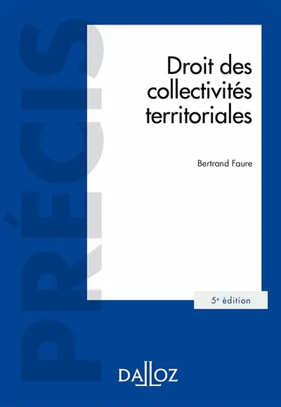 Droit des collectivités territoriales