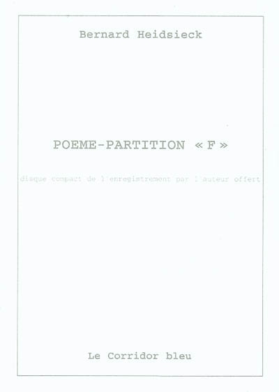 Poème-partition F
