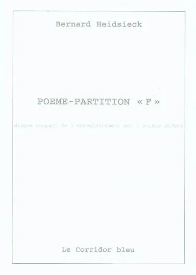 Poème-partition F