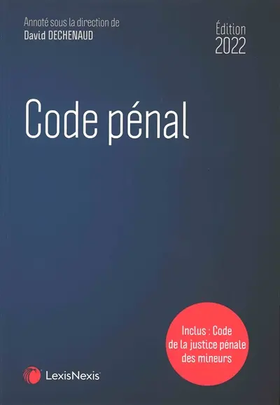 Code pénal 2022