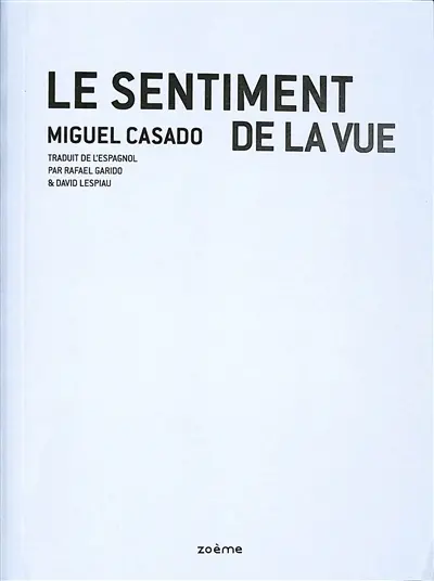 Le sentiment de la vue