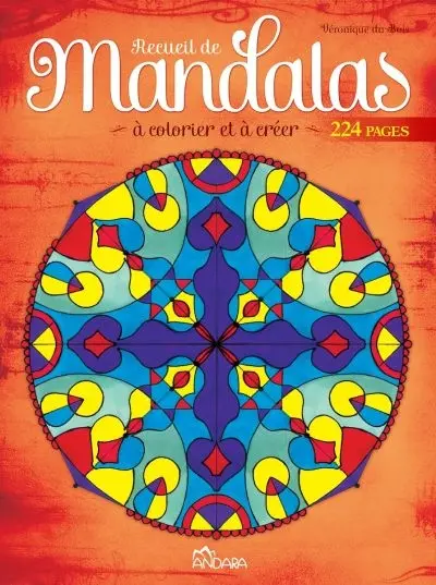 Recueil de mandalas à colorier et à créer