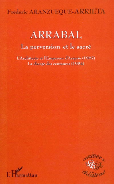 Arrabal : la perversion et le sacré : L'architecte et l'empereur d'Assyrie (1967), La charge des centaures (1984)