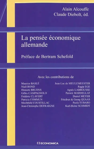 La pensée économique allemande