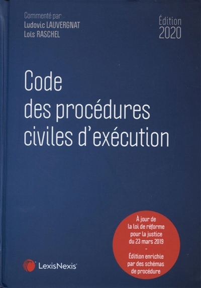 Code des procédures civiles d'exécution 2020