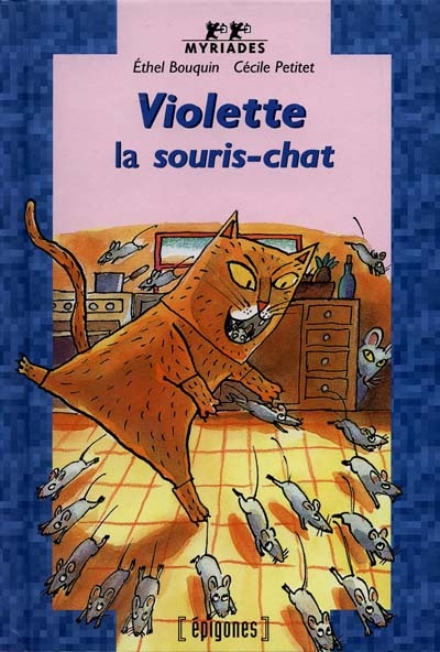 Violette la souris -chat