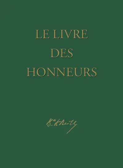 Le livre des honneurs