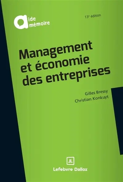 Management et économie des entreprises