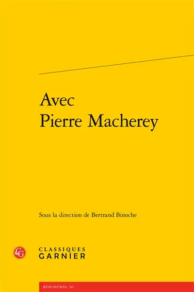 Avec Pierre Macherey