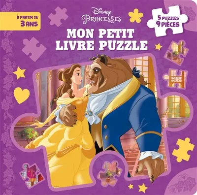 Disney princesses : mon petit livre puzzle