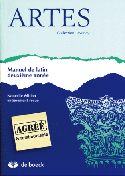Artes : manuel de latin : deuxième année