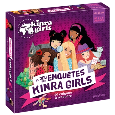 Les enquêtes des Kinra girls : 50 énigmes à résoudre