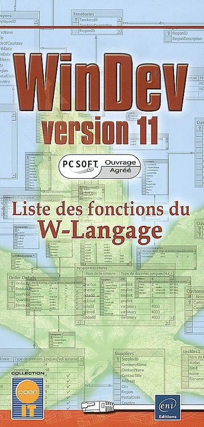 WinDev version 11 : liste des fonctions du W-Langage