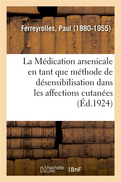 La Médication arsenicale en...