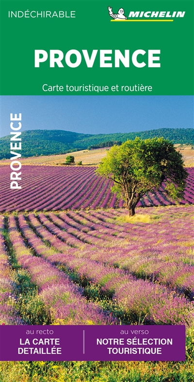 Provence : carte touristique et routière