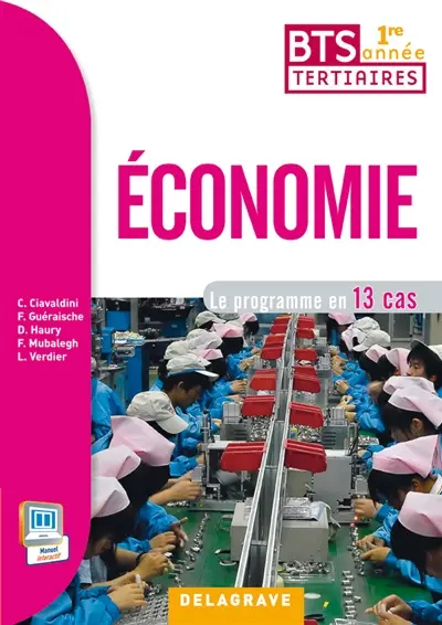 Economie BTS tertiaires 1re année : le programme en 13 cas