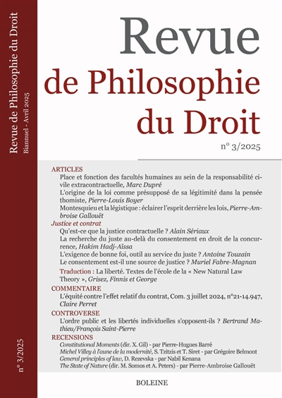 Revue de philosophie du...
