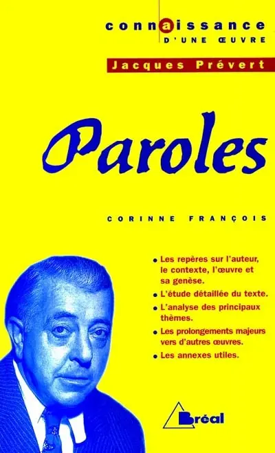 Paroles, Jacques Prévert