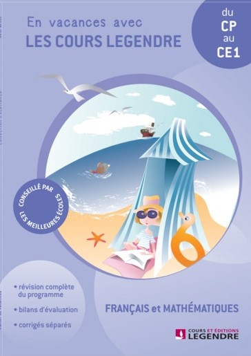 Cahier de vacances, du CP au CE1