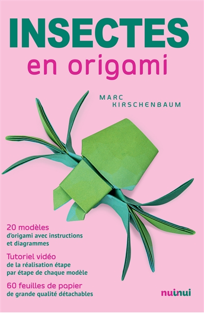 Insectes en origami