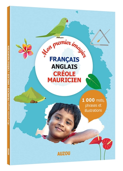 mon premier imagier français-anglais-créole mauricien